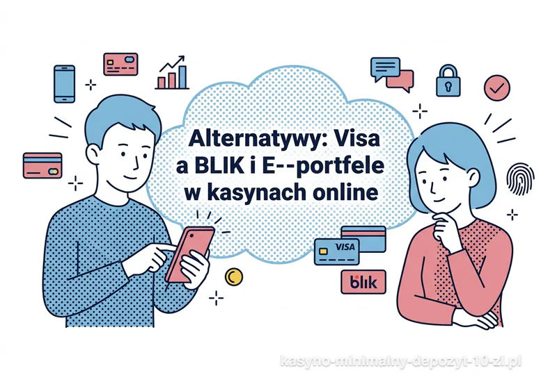 Alternatywy: Visa a BLIK i E-portfele w kasynach online
